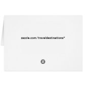 Brandenburg Gate Quadriga Berlin, Duitsland Kaart (Achterkant Horizontaal)