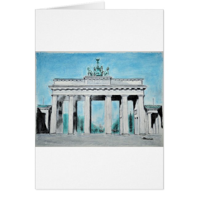 Brandenburg Gate Sketch (Voorkant)