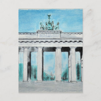 Brandenburg Gate Sketch Briefkaart