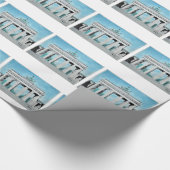 Brandenburg Gate Sketch Cadeaupapier (Hoek)