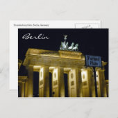 brandenburg pariser platz briefkaart (Voorkant / Achterkant)