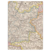 Brandenburg, Posen Atlas Map Klembord (Achterkant)