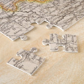 Brandenburg, Posen Atlas Map Legpuzzel (Zijkant)