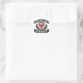 Brandenburg Ronde Sticker (Tas)