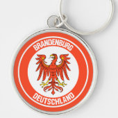 Brandenburg Round Emblem Sleutelhanger (Voorkant)