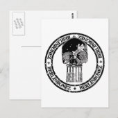 Brandenburg Skull Briefkaart (Voorkant / Achterkant)