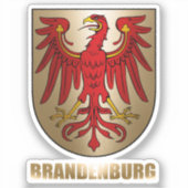 Brandenburg Sticker (Voorkant)