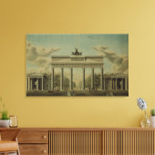 Brandenburger Gate, 1812 Canvas Afdruk (Insitu (Woonkamer))