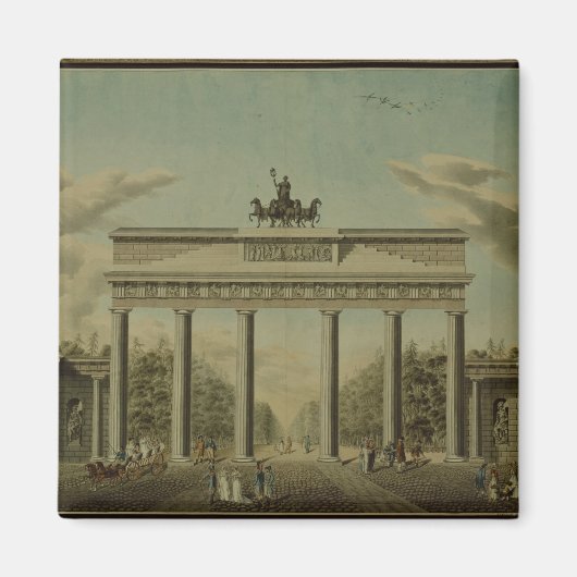 Brandenburger Gate, 1812 Magneet (Voorkant)