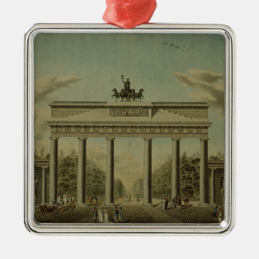 Brandenburger Gate, 1812 Metalen Ornament (Voorkant)