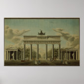 Brandenburger Gate, 1812 Poster (Voorkant)