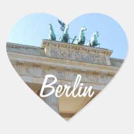 Brandenburger Tor, Berlijn Hart Sticker