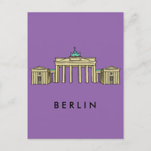 Brandenburger Tor Berlin Briefkaart