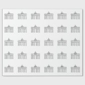 Brandenburger Tor Berlin Cadeaupapier (Vlak)