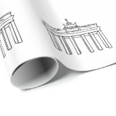 Brandenburger Tor Berlin Cadeaupapier (Rol Hoek)