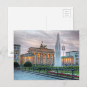 Brandenburger Tor Briefkaart (Voorkant / Achterkant)