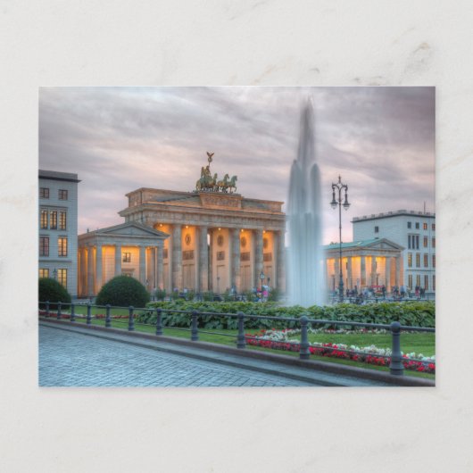 Brandenburger Tor Briefkaart (Voorkant)