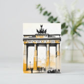 Brandenburger Tor Duitsland Briefkaart (Staand voorkant)