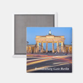 Brandenburger Tor in Berlijn Magneet (Voorkant / Achterkant)