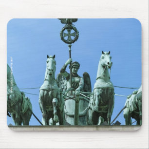 Brandenburger Tor Quadriga Berlijn Muismat