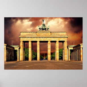 Brandenburgpoort Berlijn Poster
