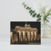 Brandenburgse poort, Berlijn Briefkaart (Staand voorkant)
