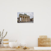 Brandenburgse Poort, Berlijn, Duitsland Poster (Keuken)