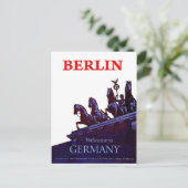 Brandenburgse poort, Berlijn, Duitsland, uitzicht  Briefkaart (Staand voorkant)