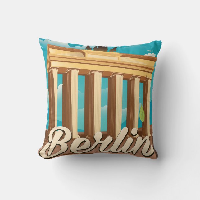 Brandenburgse poort Berlijn Kussen (Voorkant)