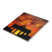 Brandenburgse poort, Berlijn Tegeltje (Zijkant)