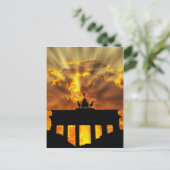 Brandenburgse poort briefkaart (Staand voorkant)