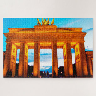 Brandenburgse Poort Duitsland. Legpuzzel