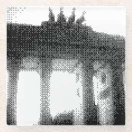 brandenburgse poort glazen onderzetter