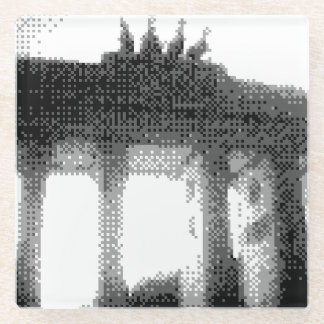 brandenburgse poort glazen onderzetter