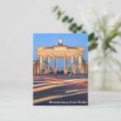 Brandenburgse poort in Berlijn Briefkaart (Staand voorkant)