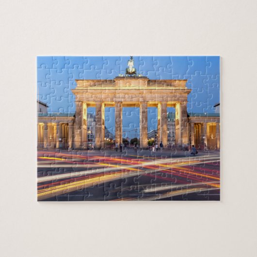 Brandenburgse poort in Berlijn Legpuzzel (Horizontaal)