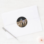 brandenburgse poort ronde sticker (Envelop)