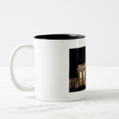 brandenburgse poort tweekleurige koffiemok (Links)