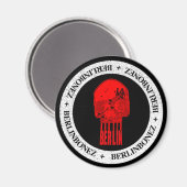 BrandenBurgSkull Fridge Magnet (Voorkant / Achterkant)