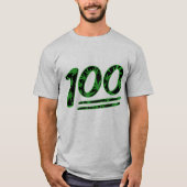 Brandend 100 t-shirt (Voorkant)