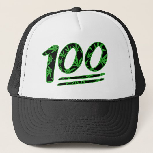 Brandend 100 trucker pet (Voorkant)