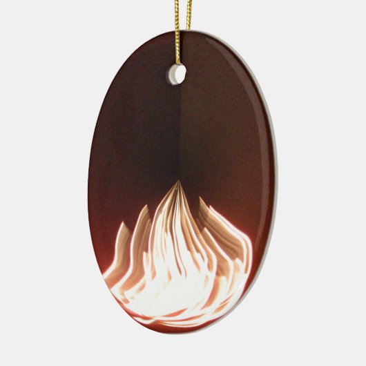 Brandend Hakuna Matata in Life.png Keramisch Ornament (Links)