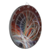 brandend hart dartbord (Voorkant Links)