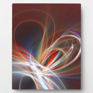 brandend hart fotoplaat