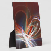 brandend hart fotoplaat (Zijkant)