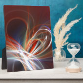 brandend hart fotoplaat (Zijkant)