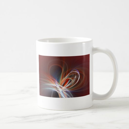 brandend hart koffiemok (Rechts)