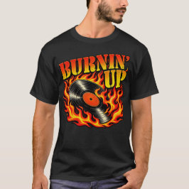 Brandend heet t-shirt