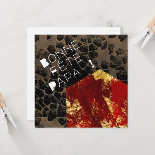 Brandend huis - Vaderdag (Voorkant / Achterkant in situ)