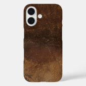 Brandend Koeienhuid Faux Leather Case-Mate iPhone Case (Achterkant)
